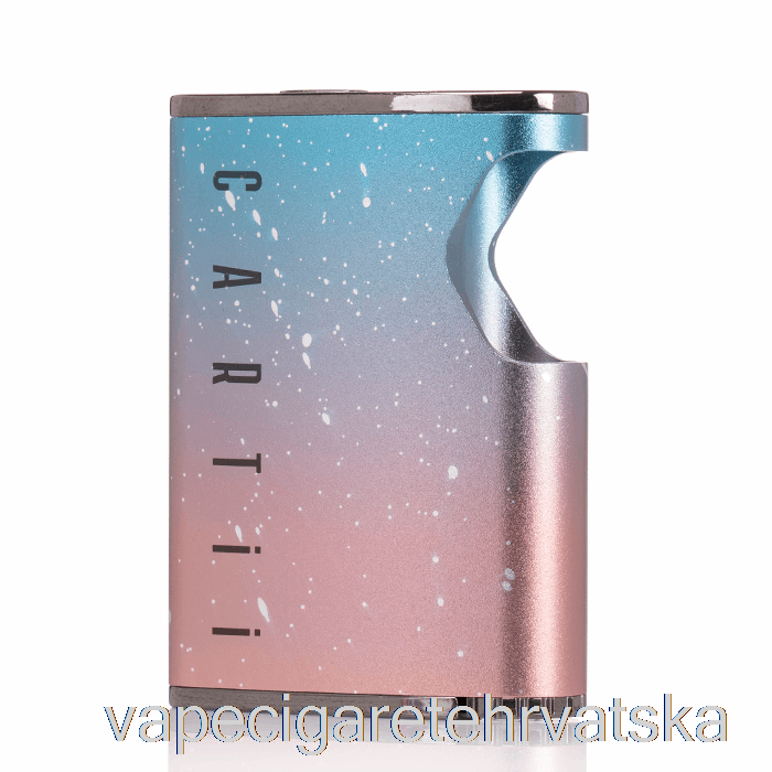 Vape Hrvatska Dazzleaf Cartii 2 U 1 Twist 510 Thread Baterija Coral Pink / Blue Splatter